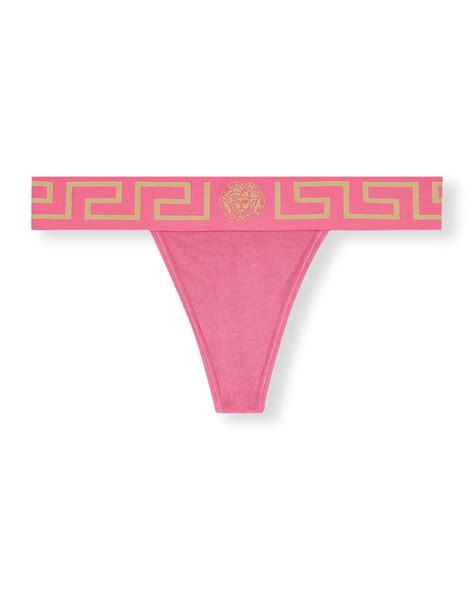 versace greca thong|Versace Greca Border Thong .